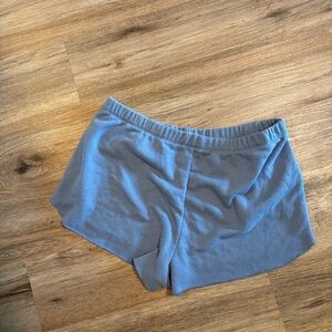 Blue floatly shorts